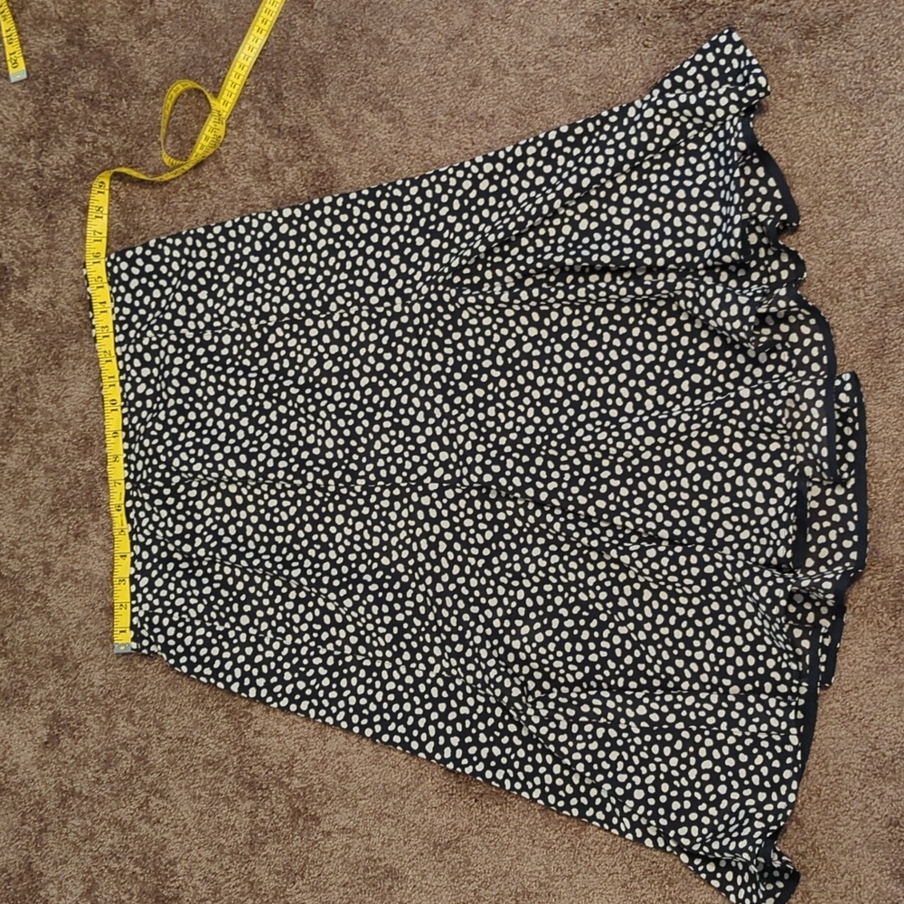 Black and white skirt